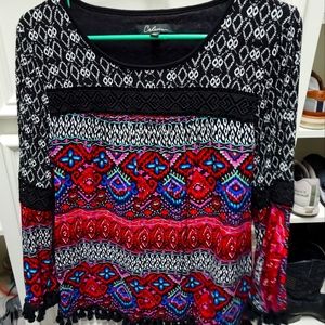 Boutique tunic blouse